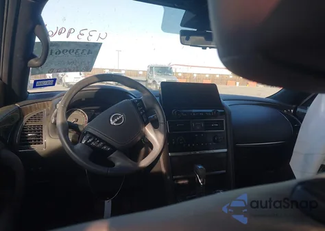 2023 Nissan Armada Platinum 4Wd из США, поврежденный, VIN JN8AY2DB2P9831255